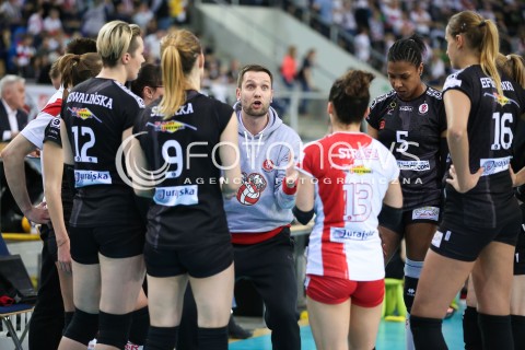  28.03.2018 LODZ SIATKOWKA ORLEN LIGA SEZON 2017/2018<br />
GROT BUDOWLANI LODZ - LKS COMMERCECON LODZ<br />
N/Z TRENER MICHAL MASEK<br />
 