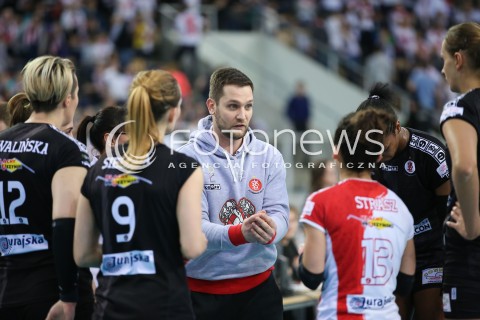  28.03.2018 LODZ SIATKOWKA ORLEN LIGA SEZON 2017/2018<br />
GROT BUDOWLANI LODZ - LKS COMMERCECON LODZ<br />
N/Z TRENER MICHAL MASEK<br />
 