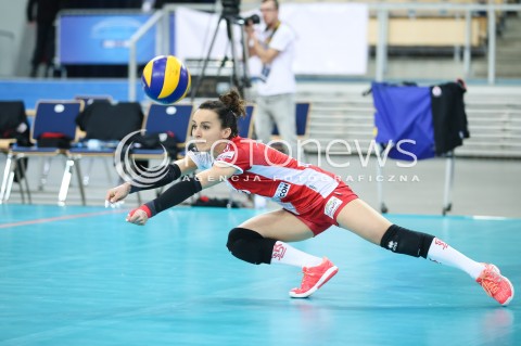  28.03.2018 LODZ SIATKOWKA ORLEN LIGA SEZON 2017/2018<br />
GROT BUDOWLANI LODZ - LKS COMMERCECON LODZ<br />
N/Z KRYSTYNA STRASZ SYLWETKA<br />
 