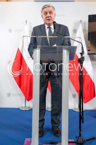  28.03.2018 WARSZAWA<br />KONFERENCJA W MINISTERSTWIE ROLNICTWA I ROZWOJU WSI<br />N/Z KRZYSZTOF JURGIEL<br /> 