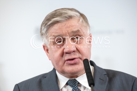  28.03.2018 WARSZAWA<br />KONFERENCJA W MINISTERSTWIE ROLNICTWA I ROZWOJU WSI<br />N/Z KRZYSZTOF JURGIEL<br /> 