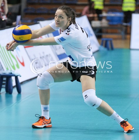  28.03.2018 RZESZOW <br />SIATKOWKA LIGA SIATKOWKI KOBIET LSK 2017/2018 WOMEN VOLLEYBALL POLAND POLISH LEAGUE <br />MECZ DEVELOPRES SKYRES RZESZOW - TREFL PROXIMA KRAKOW <br />N/Z JELENA BLAGOJEVIC SYLWETKA <br /> 