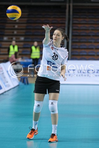  28.03.2018 RZESZOW <br />SIATKOWKA LIGA SIATKOWKI KOBIET LSK 2017/2018 WOMEN VOLLEYBALL POLAND POLISH LEAGUE <br />MECZ DEVELOPRES SKYRES RZESZOW - TREFL PROXIMA KRAKOW <br />N/Z JELENA BLAGOJEVIC SYLWETKA <br /> 