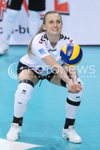  28.03.2018 RZESZOW <br />SIATKOWKA LIGA SIATKOWKI KOBIET LSK 2017/2018 WOMEN VOLLEYBALL POLAND POLISH LEAGUE <br />MECZ DEVELOPRES SKYRES RZESZOW - TREFL PROXIMA KRAKOW <br />N/Z MONIKA PTAK SYLWETKA <br /> 