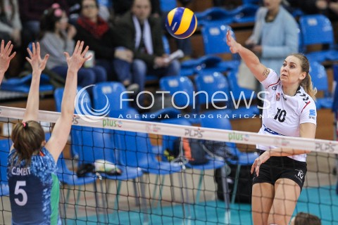  28.03.2018 RZESZOW <br />SIATKOWKA LIGA SIATKOWKI KOBIET LSK 2017/2018 WOMEN VOLLEYBALL POLAND POLISH LEAGUE <br />MECZ DEVELOPRES SKYRES RZESZOW - TREFL PROXIMA KRAKOW <br />N/Z ADELA HELIC <br /> 