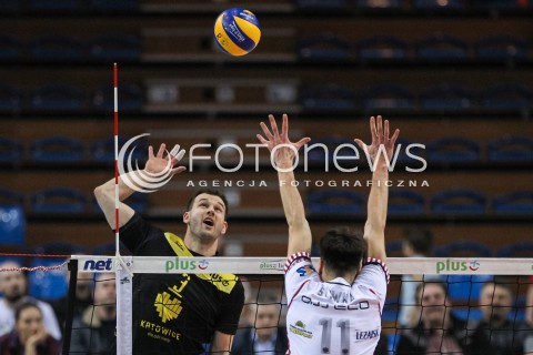  30.03.2018 RZESZOW<br />SIATKOWKA PLUSLIGA 2017/2018 MEN VOLLEYBALL POLAND POLISH PLUS LIGA LEAGUE SEASON 2017/2018<br />MECZ ASSECO RESOVIA RZESZOW - GKS KATOWICE <br />N/Z DOMINIK WITCZAK <br /> 