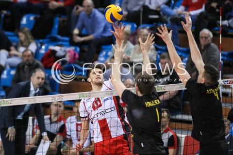  30.03.2018 RZESZOW<br />SIATKOWKA PLUSLIGA 2017/2018 MEN VOLLEYBALL POLAND POLISH PLUS LIGA LEAGUE SEASON 2017/2018<br />MECZ ASSECO RESOVIA RZESZOW - GKS KATOWICE <br />N/Z ALEKSANDER SLIWKA <br /> 