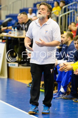 31.03.2018 GDANSK<br />PGNIG SUPERLIGA W PILCE RECZNEJ<br />SEZON 2017/2018<br />MECZ WYBRZEZE GDANSK - NMC GORNIK ZABRZE<br />N/Z RASTISLAV TRTIK SYLWETKA<br /> 