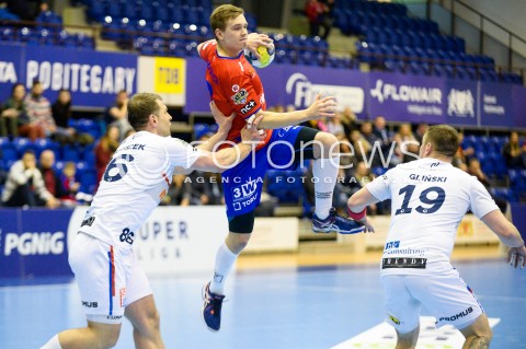  31.03.2018 GDANSK<br />PGNIG SUPERLIGA W PILCE RECZNEJ<br />SEZON 2017/2018<br />MECZ WYBRZEZE GDANSK - NMC GORNIK ZABRZE<br />N/Z WOJCIECH PRYMLEWICZ<br /> 