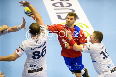  31.03.2018 GDANSK<br />PGNIG SUPERLIGA W PILCE RECZNEJ<br />SEZON 2017/2018<br />MECZ WYBRZEZE GDANSK - NMC GORNIK ZABRZE<br />N/Z JACEK SULEJ<br /> 
