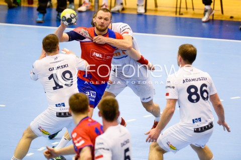  31.03.2018 GDANSK<br />PGNIG SUPERLIGA W PILCE RECZNEJ<br />SEZON 2017/2018<br />MECZ WYBRZEZE GDANSK - NMC GORNIK ZABRZE<br />N/Z MATEUSZ WROBEL<br /> 