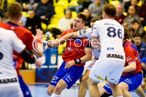  31.03.2018 GDANSK<br />PGNIG SUPERLIGA W PILCE RECZNEJ<br />SEZON 2017/2018<br />MECZ WYBRZEZE GDANSK - NMC GORNIK ZABRZE<br />N/Z DAMIAN KOSTRZEWA<br /> 