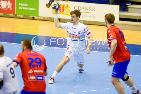  31.03.2018 GDANSK<br />PGNIG SUPERLIGA W PILCE RECZNEJ<br />SEZON 2017/2018<br />MECZ WYBRZEZE GDANSK - NMC GORNIK ZABRZE<br />N/Z JAN CZUWARA<br /> 