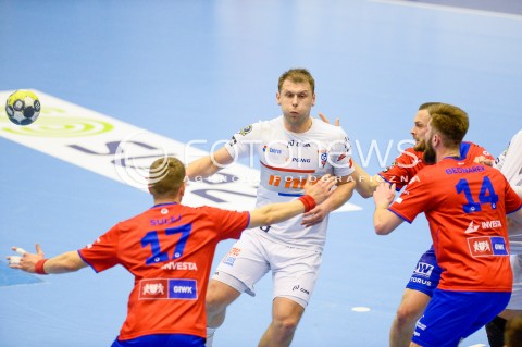  31.03.2018 GDANSK<br />PGNIG SUPERLIGA W PILCE RECZNEJ<br />SEZON 2017/2018<br />MECZ WYBRZEZE GDANSK - NMC GORNIK ZABRZE<br />N/Z MICHAL ADAMUSZEK<br /> 