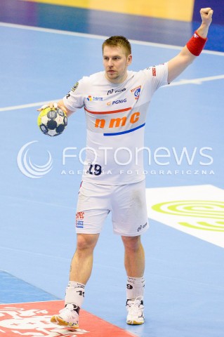  31.03.2018 GDANSK<br />PGNIG SUPERLIGA W PILCE RECZNEJ<br />SEZON 2017/2018<br />MECZ WYBRZEZE GDANSK - NMC GORNIK ZABRZE<br />N/Z RAFAL GLINSKI SYLWETKA<br /> 