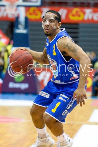  31.03.2018 GDANSK<br />ENERGA BASKET LIGA SEZON 2017/2018<br />MECZ TREFL SOPOT - BM SLAM STAL OSTROW WIELKOPOLSKI<br />N/Z AARON JOHNSON<br /> 