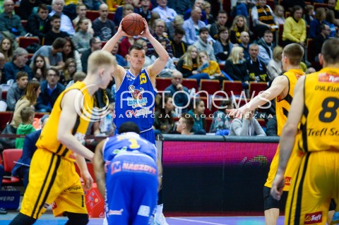  31.03.2018 GDANSK<br />ENERGA BASKET LIGA SEZON 2017/2018<br />MECZ TREFL SOPOT - BM SLAM STAL OSTROW WIELKOPOLSKI<br />N/Z LUKASZ MAJEWSKI<br /> 