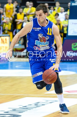  31.03.2018 GDANSK<br />ENERGA BASKET LIGA SEZON 2017/2018<br />MECZ TREFL SOPOT - BM SLAM STAL OSTROW WIELKOPOLSKI<br />N/Z JURE SKIFIC<br /> 