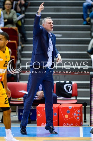  31.03.2018 GDANSK<br />ENERGA BASKET LIGA SEZON 2017/2018<br />MECZ TREFL SOPOT - BM SLAM STAL OSTROW WIELKOPOLSKI<br />N/Z EMIL RAJKOVIC<br /> 
