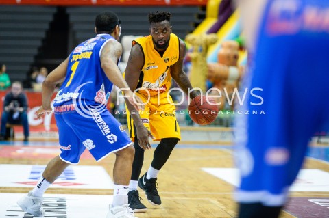  31.03.2018 GDANSK<br />ENERGA BASKET LIGA SEZON 2017/2018<br />MECZ TREFL SOPOT - BM SLAM STAL OSTROW WIELKOPOLSKI<br />N/Z OBIE TROTTER<br /> 
