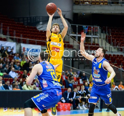  31.03.2018 GDANSK<br />ENERGA BASKET LIGA SEZON 2017/2018<br />MECZ TREFL SOPOT - BM SLAM STAL OSTROW WIELKOPOLSKI<br />N/Z JAKUB KAROLAK MICHAL CHYLINSKI<br /> 