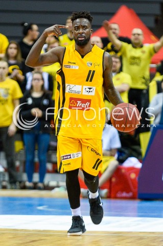  31.03.2018 GDANSK<br />ENERGA BASKET LIGA SEZON 2017/2018<br />MECZ TREFL SOPOT - BM SLAM STAL OSTROW WIELKOPOLSKI<br />N/Z OBIE TROTTER<br /> 