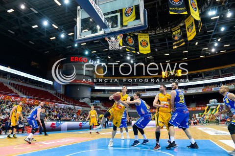  31.03.2018 GDANSK<br />ENERGA BASKET LIGA SEZON 2017/2018<br />MECZ TREFL SOPOT - BM SLAM STAL OSTROW WIELKOPOLSKI<br />N/Z FILIP DYLEWICZ MARCIN STEFANSKI<br /> 