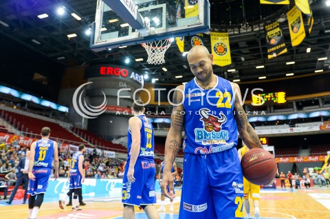  31.03.2018 GDANSK<br />ENERGA BASKET LIGA SEZON 2017/2018<br />MECZ TREFL SOPOT - BM SLAM STAL OSTROW WIELKOPOLSKI<br />N/Z MARC CARTER<br /> 