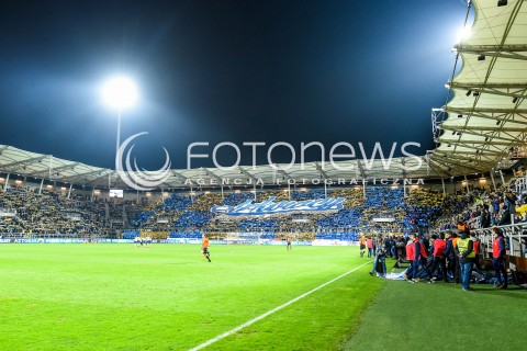  31.03.2018 GDYNIA <br />PILKA NOZNA - EKSTRAKLASA SEZON 2017/2018<br />MECZ ARKA GDYNIA - LEGIA WARSZAWA<br />N/Z OPRAWA KIBICOW ARKI GDYNIA<br /> 