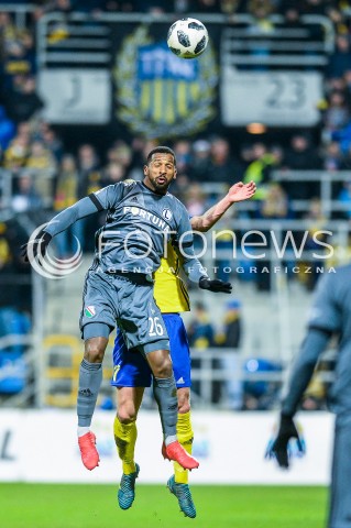  31.03.2018 GDYNIA <br />PILKA NOZNA - EKSTRAKLASA SEZON 2017/2018<br />MECZ ARKA GDYNIA - LEGIA WARSZAWA<br />N/Z CAFU<br /> 