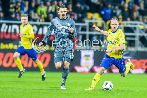  31.03.2018 GDYNIA <br />PILKA NOZNA - EKSTRAKLASA SEZON 2017/2018<br />MECZ ARKA GDYNIA - LEGIA WARSZAWA<br />N/Z ARTUR JEDRZEJCZYK RAFAL SIEMASZKO<br /> 