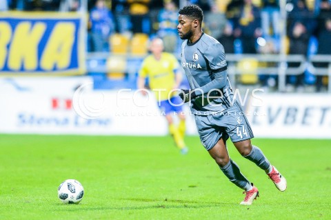  31.03.2018 GDYNIA <br />PILKA NOZNA - EKSTRAKLASA SEZON 2017/2018<br />MECZ ARKA GDYNIA - LEGIA WARSZAWA<br />N/Z WILLIAM REMY<br /> 