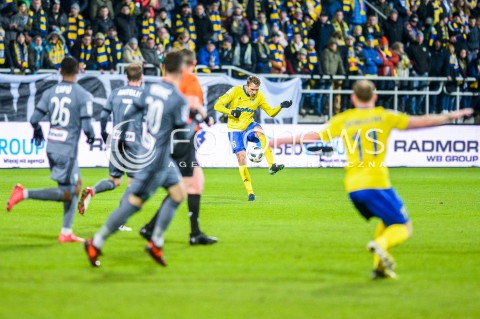  31.03.2018 GDYNIA <br />PILKA NOZNA - EKSTRAKLASA SEZON 2017/2018<br />MECZ ARKA GDYNIA - LEGIA WARSZAWA<br />N/Z FREDRIK HELSTRUP<br /> 