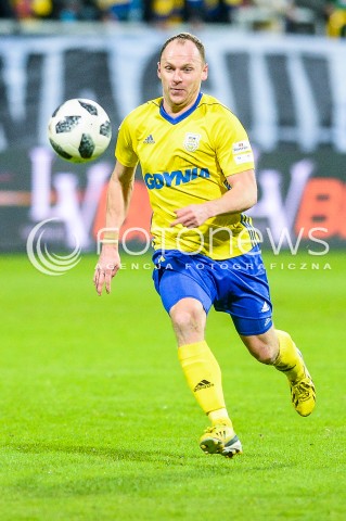  31.03.2018 GDYNIA <br />PILKA NOZNA - EKSTRAKLASA SEZON 2017/2018<br />MECZ ARKA GDYNIA - LEGIA WARSZAWA<br />N/Z RAFAL SIEMASZKO<br /> 