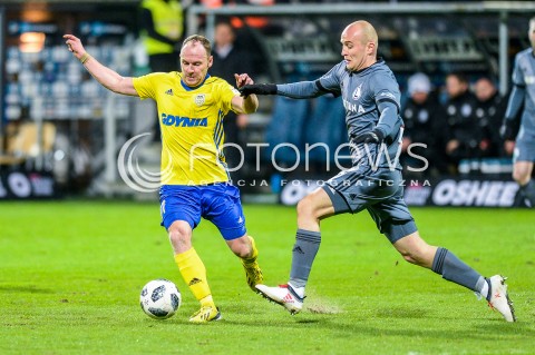  31.03.2018 GDYNIA <br />PILKA NOZNA - EKSTRAKLASA SEZON 2017/2018<br />MECZ ARKA GDYNIA - LEGIA WARSZAWA<br />N/Z RAFAL SIEMASZKO MICHAL PAZDAN<br /> 