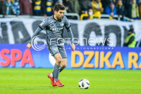  31.03.2018 GDYNIA <br />PILKA NOZNA - EKSTRAKLASA SEZON 2017/2018<br />MECZ ARKA GDYNIA - LEGIA WARSZAWA<br />N/Z EDUARDO<br /> 