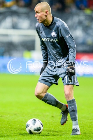  31.03.2018 GDYNIA <br />PILKA NOZNA - EKSTRAKLASA SEZON 2017/2018<br />MECZ ARKA GDYNIA - LEGIA WARSZAWA<br />N/Z ADAM HLOUSEK<br /> 