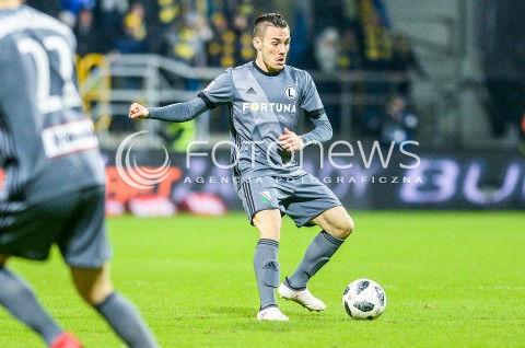  31.03.2018 GDYNIA <br />PILKA NOZNA - EKSTRAKLASA SEZON 2017/2018<br />MECZ ARKA GDYNIA - LEGIA WARSZAWA<br />N/Z CRISTIANO PASQUATO<br /> 