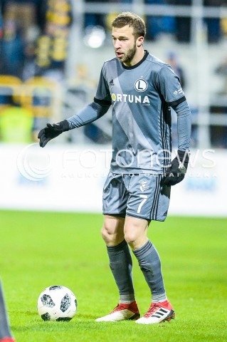  31.03.2018 GDYNIA <br />PILKA NOZNA - EKSTRAKLASA SEZON 2017/2018<br />MECZ ARKA GDYNIA - LEGIA WARSZAWA<br />N/Z DOMAGOJ ANTOLIC<br /> 