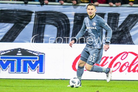  31.03.2018 GDYNIA <br />PILKA NOZNA - EKSTRAKLASA SEZON 2017/2018<br />MECZ ARKA GDYNIA - LEGIA WARSZAWA<br />N/Z ARTUR JEDRZEJCZYK<br /> 