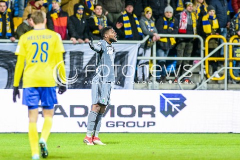  31.03.2018 GDYNIA <br />PILKA NOZNA - EKSTRAKLASA SEZON 2017/2018<br />MECZ ARKA GDYNIA - LEGIA WARSZAWA<br />N/Z FREDRIK HELSTRUP WILLIAM REMY<br /> 