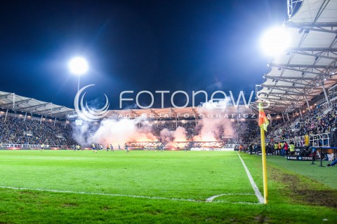  31.03.2018 GDYNIA <br />PILKA NOZNA - EKSTRAKLASA SEZON 2017/2018<br />MECZ ARKA GDYNIA - LEGIA WARSZAWA<br />N/Z OPRAWA KIBICOW ARKI GDYNIA<br /> 