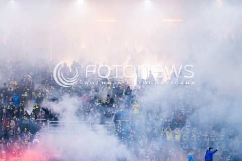  31.03.2018 GDYNIA <br />PILKA NOZNA - EKSTRAKLASA SEZON 2017/2018<br />MECZ ARKA GDYNIA - LEGIA WARSZAWA<br />N/Z OPRAWA KIBICOW ARKI GDYNIA<br /> 