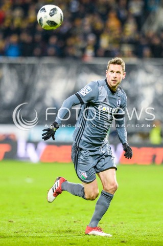  31.03.2018 GDYNIA <br />PILKA NOZNA - EKSTRAKLASA SEZON 2017/2018<br />MECZ ARKA GDYNIA - LEGIA WARSZAWA<br />N/Z KASPER HAMALAINEN<br /> 