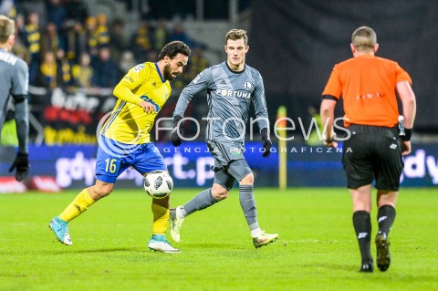  31.03.2018 GDYNIA <br />PILKA NOZNA - EKSTRAKLASA SEZON 2017/2018<br />MECZ ARKA GDYNIA - LEGIA WARSZAWA<br />N/Z ENRIQUE ESQUEDA CHRIS PHILLIPS<br /> 
