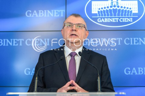  03.04.2018 WARSZAWA<br />KONFERENCJA GRZEGORZA SCHETYNY I KAZIMIERZA MICHALA UJAZDOWSKIEGO<br />N/Z KAZIMIERZ MICHAL UJAZDOWSKI<br /> 