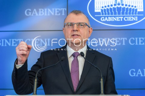  03.04.2018 WARSZAWA<br />KONFERENCJA GRZEGORZA SCHETYNY I KAZIMIERZA MICHALA UJAZDOWSKIEGO<br />N/Z KAZIMIERZ MICHAL UJAZDOWSKI<br /> 