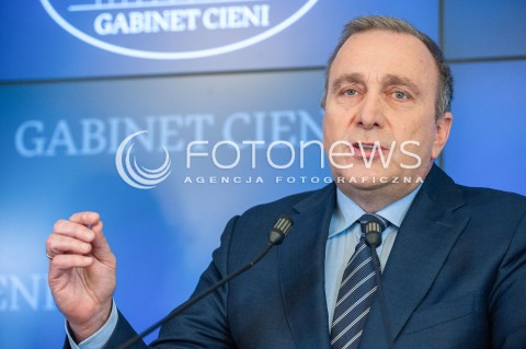  03.04.2018 WARSZAWA<br />KONFERENCJA GRZEGORZA SCHETYNY I KAZIMIERZA MICHALA UJAZDOWSKIEGO<br />N/Z GRZEGORZ SCHETYNA<br /> 