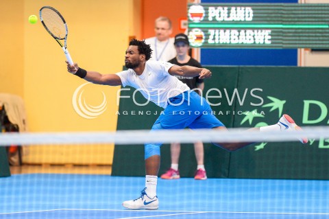  07.04.2018 SOPOT<br />DAVIS CUP BNP PARIBAS DRUZYNOWE MISTRZOSTWA SWIATA W TENISIE 2 RUNDA STREFY EURO AFRYKANSKIEJ<br />DAVIS CUP BNP PARIBAS THE WORLD CUP OF TENNIS 2 ROUND EURO AFRICA AREA<br />POLSKA (poland) - ZIMBABWE (zimbabwe)<br />N/Z TAKANYI GARANGANGA<br /> 