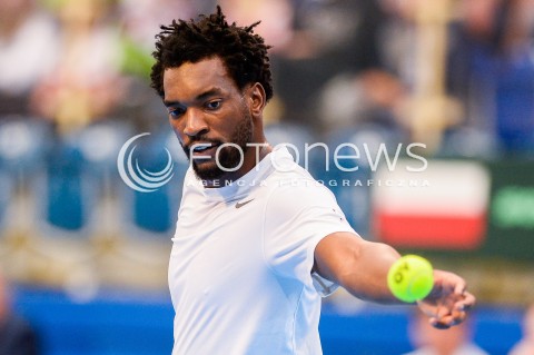  07.04.2018 SOPOT<br />DAVIS CUP BNP PARIBAS DRUZYNOWE MISTRZOSTWA SWIATA W TENISIE 2 RUNDA STREFY EURO AFRYKANSKIEJ<br />DAVIS CUP BNP PARIBAS THE WORLD CUP OF TENNIS 2 ROUND EURO AFRICA AREA<br />POLSKA (poland) - ZIMBABWE (zimbabwe)<br />N/Z TAKANYI GARANGANGA<br /> 